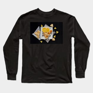 pie with orange citrus jam Long Sleeve T-Shirt